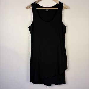 Toad & Co Black Sleeveless Racerback Athletic Dress